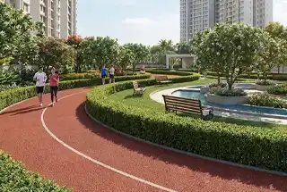 Jogging Track at Lodha Riservo Elaris