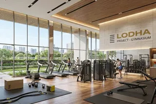Gymnasium at Lodha Riservo Elaris